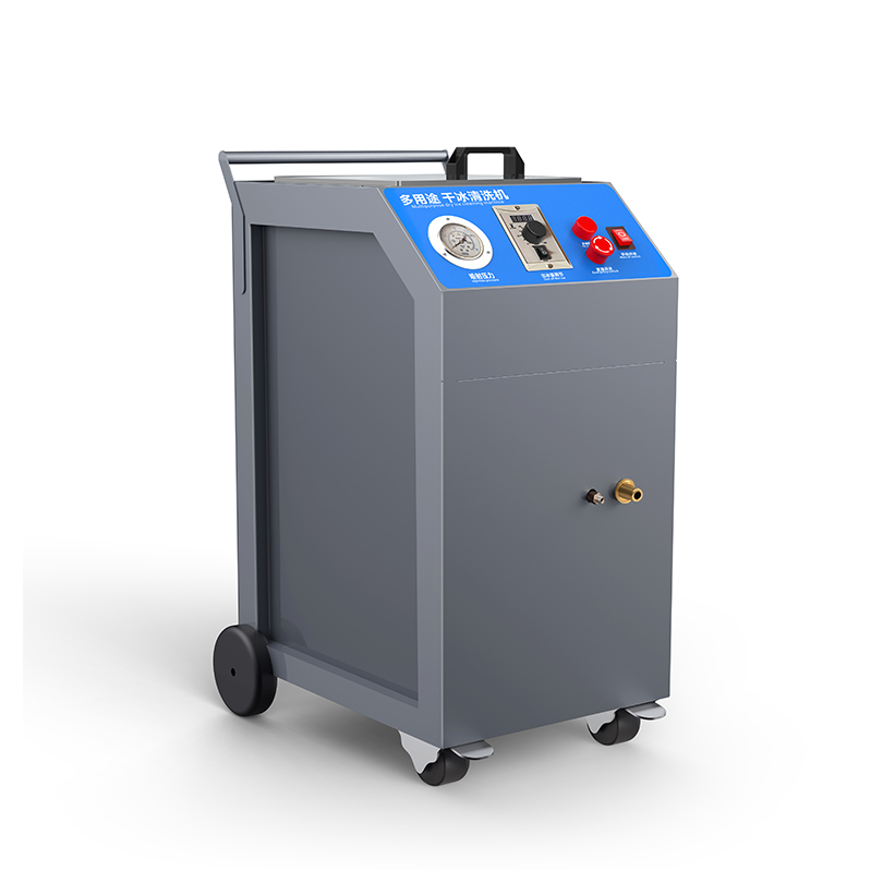 Auto Repair Shop Exterior - Portable Dry Ice Blasting Cleaning Machine