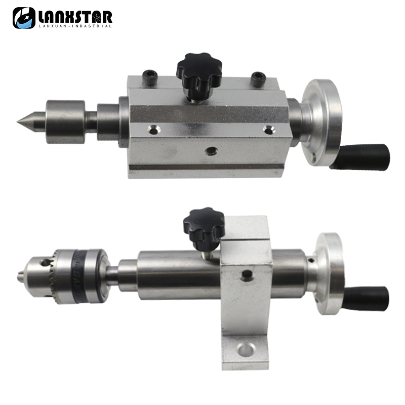 Brake Drum Lathe - Multifunction Drilling Tailstock Live Center Silver