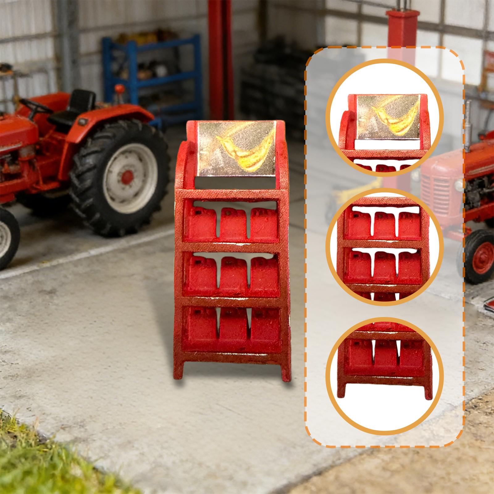 1:64 Auto Oil Rack Model Photo - Auto Repair Shop Photos 评论和价格